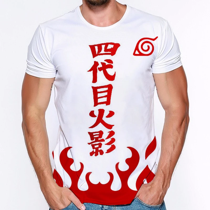 

2020 Anime Naruto T Shirt Graphic T Shirts Men Harajuku T-shirt Anime T Shirt Camisetas Aesthetic Men's Tops Tees Streetwear
