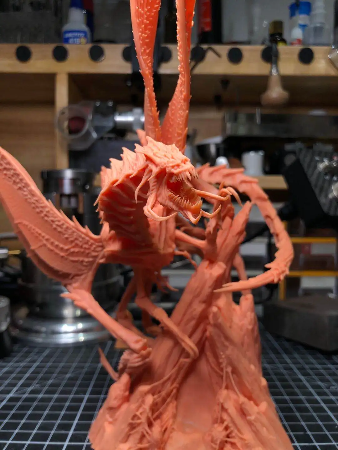 고강도 및 낮은 수축 모델 405nm UV 3D 프린팅 수지, Anycubic Nova B4 3D 프린터 소모품 1114-43 에 적합