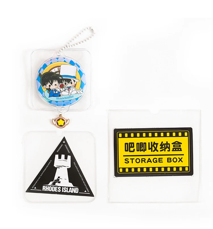 Italife Anime Badge Case Protective Cover Anti-scratch Animation Accessories Pin Case For Ita Bag Backpack H330