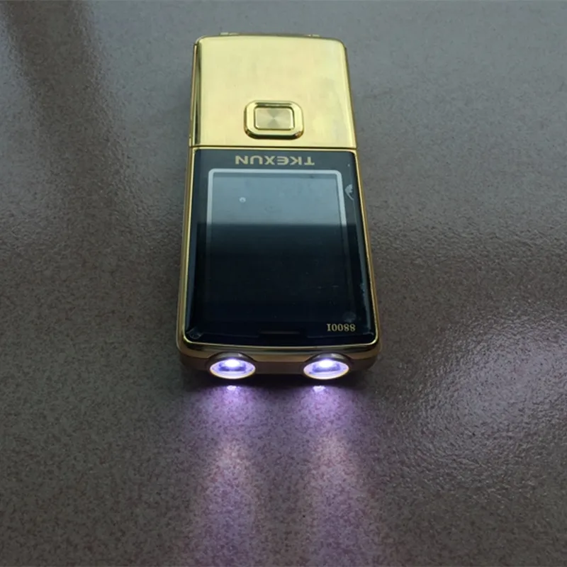 Оригинальный TKEXUN 8800i флип телефон с двумя sim камерами MP3 MP4 двойной фонарик