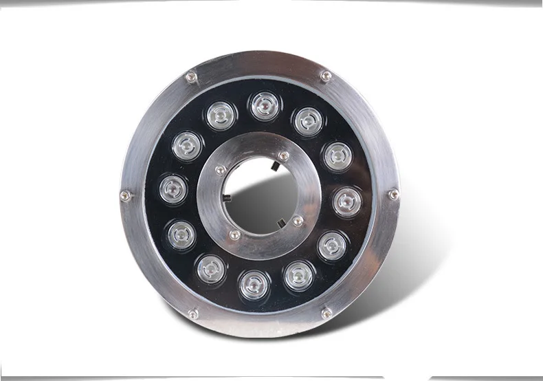 Fanlive 5 шт./лот подводные фонари для фонтанов пруды 6 Вт 9 Вт 12 Вт 18 Вт IP68 DMX512 RGB DC12V/24 В бассейн свет Рыбалка