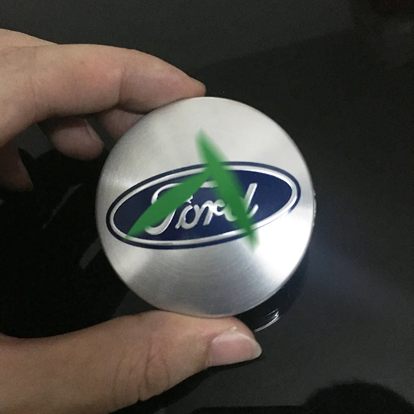 

Applicable Ford Wheel Hub Cover 54MM Blue Silver Wheel Hub Plastic Cover Fox Carnival Wheel Hub Cover Standard
