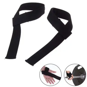 

Weight Lifting Hand Bar Grips Straps Wrist Support Gym Training Wraps Gloves 2pc Gym Power Training Weight Lift Bar Strap Hand