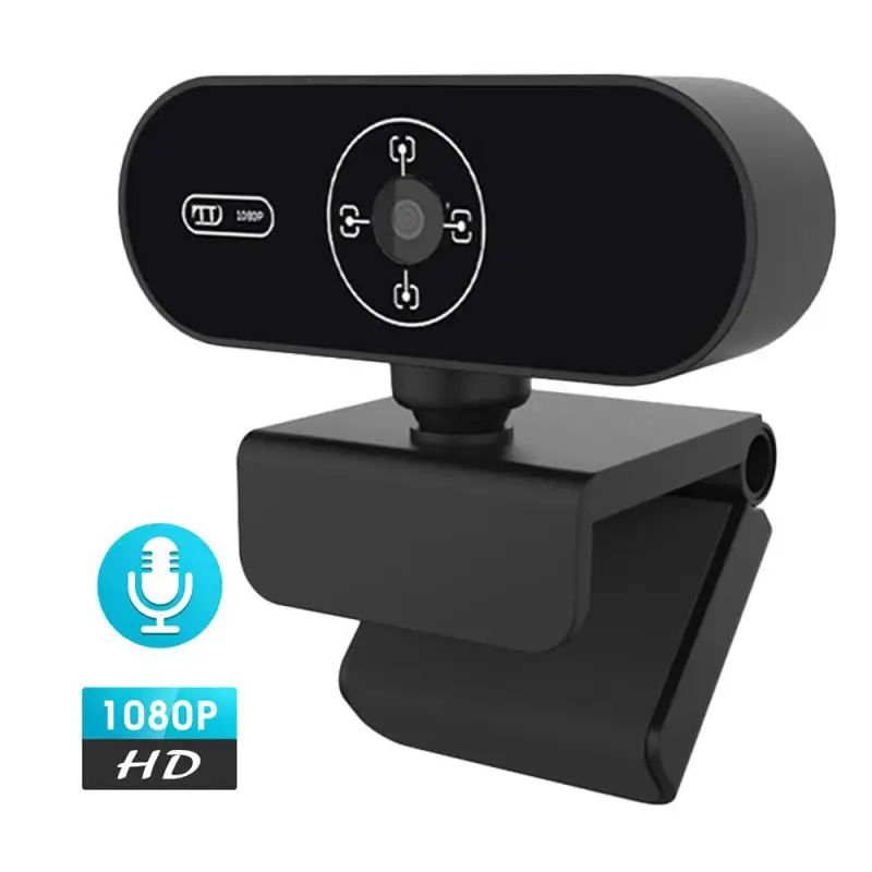 HD 1080/720/480P Веб Камера с микрофоном для настольных ПК ноутбуков на Мини компьютер Cam
