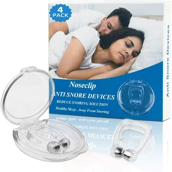 

Wholesale Pro Silicone Magnetic Anti Snore Device Nose Clip Comfortable&Effective Stop Snoring Sleep Aid Tool For Men Women