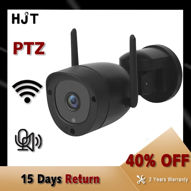 HJT PTZ IP Камера HD 1080P двухстороннее аудио ИК Ночное видение обнаружения человека WI FI на открытом воздухе и