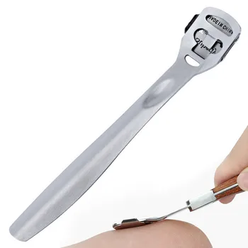 

1pc Stainless Steel Callous Knife Feet Dead Hard Skin Cutter Remover Foot Care Scraping Cuticle Knife Shaver Pedicure Tool