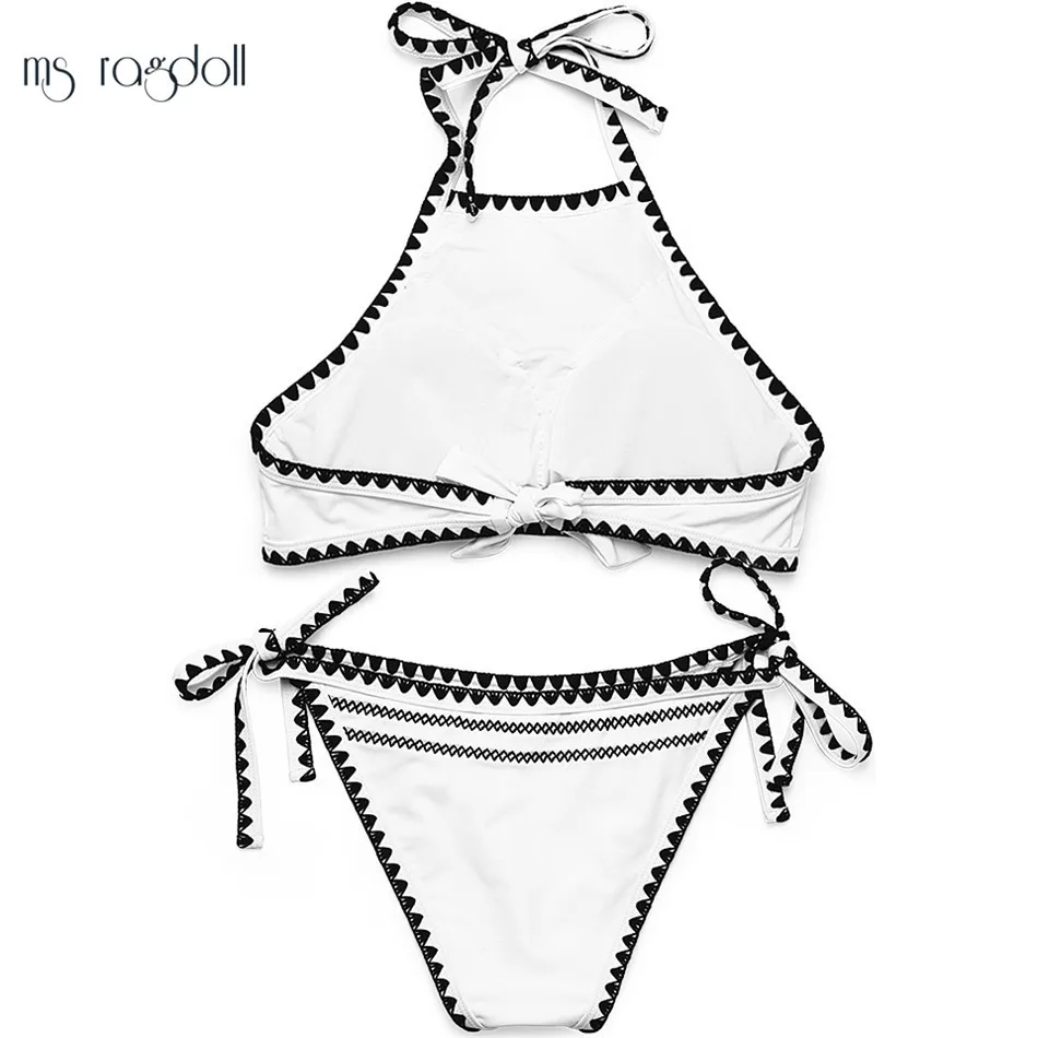 JABERAI-Sexy-High-Neck-Bikini-Swimwear-Women-Bandage-Push-Up-Bikinis-Solid-Black-Sporty-Tank-Top (3)