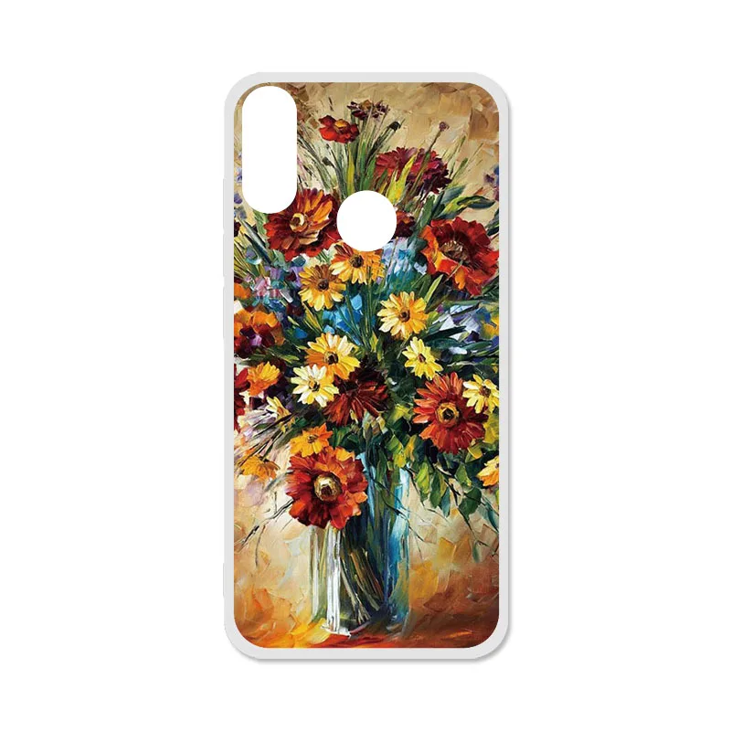 Q014 Silicone Case For Oukitel C16 Pro Cases Soft TPU DIY Painted Back Phone Shell Coque For Oukitel C16 5.71 inch Covers Bumper - Цвет: Q014