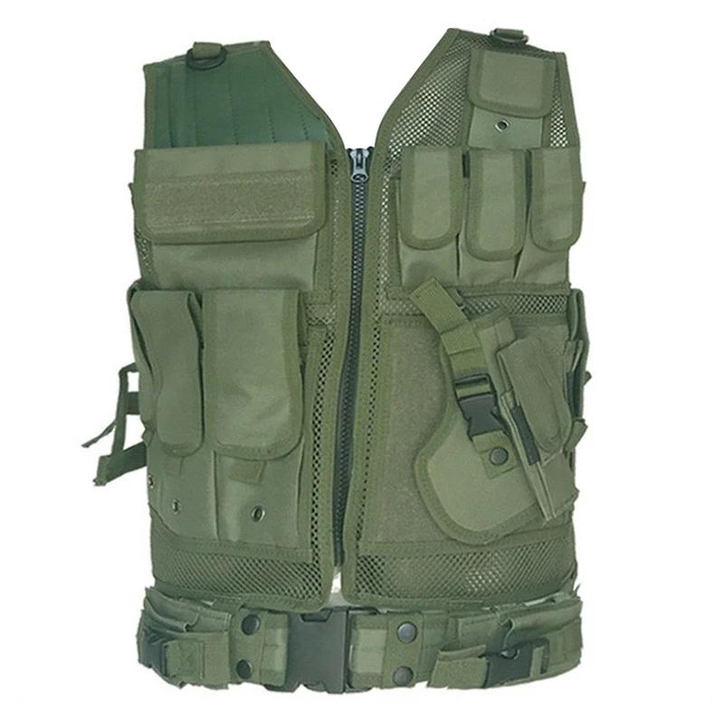 Охотничий Тактический жилет облегченная модульная система переноски снаряжения штурмовой пластины Перевозчик тактический жилет 5 цветов CS открытый военно-тактический страйкбол оборудование