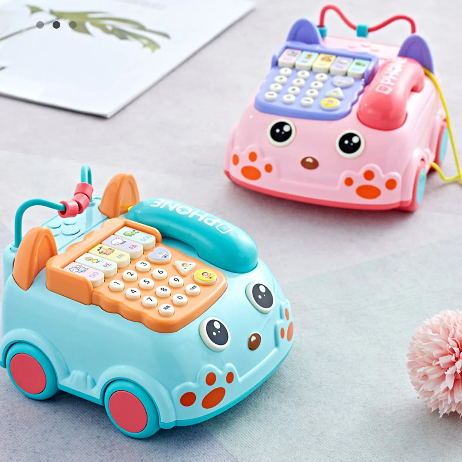 Мини walkie talkie телефон говорящая Игрушка Дети милый мобильный игрушка 16 различных