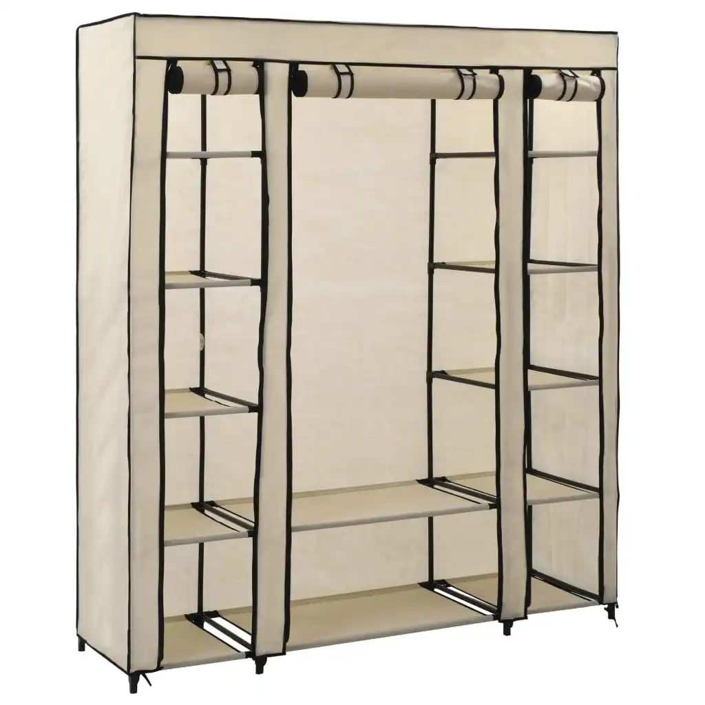 

New VidaXL Multi-purpose Non-woven Cloth Wardrobe Fabric Closet Portable Folding Dustproof Waterproof Clothing Storage Cabinet