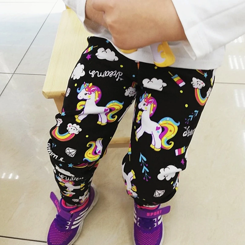 Autumn Winter Baby Girls Leggings 2021 Thick Warm Dot Pants Kid Girl Leopard Plus Velvet Pants Children Vintage Flowers Trousers