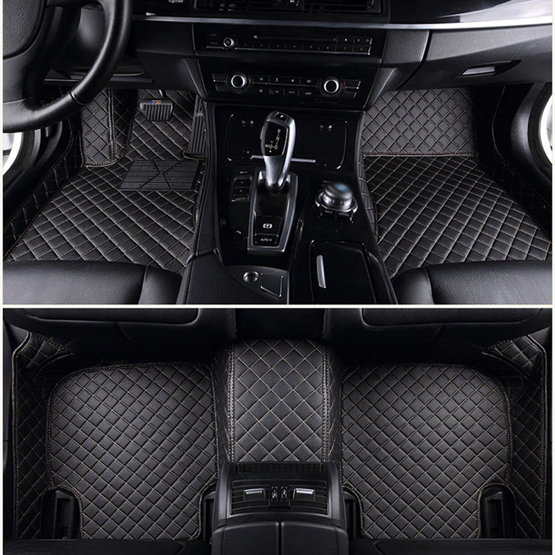 

Durable Leaher Car Floor Mat Set for FORD Explorer, Explorer V 2002-2006 2006-2019 Custom Car Floor Foot Mat
