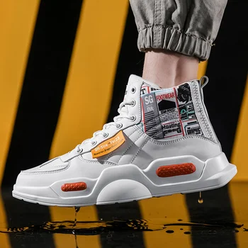 

Male Sneakers Hip Pop Men's Casual Shoes Trainers Fashion Shoe Adult Chaussures Homme Brand Comfortable Krasovki Man Footwear