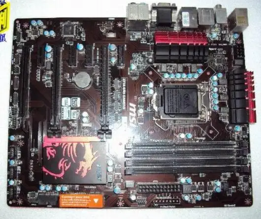Оригинальная материнская плата для MSI Z77A-G45 GAMING DDR3 LGA 1155 для I3 I5 I7 cpu 32GB USB3.0 SATA3 настольная материнская плата