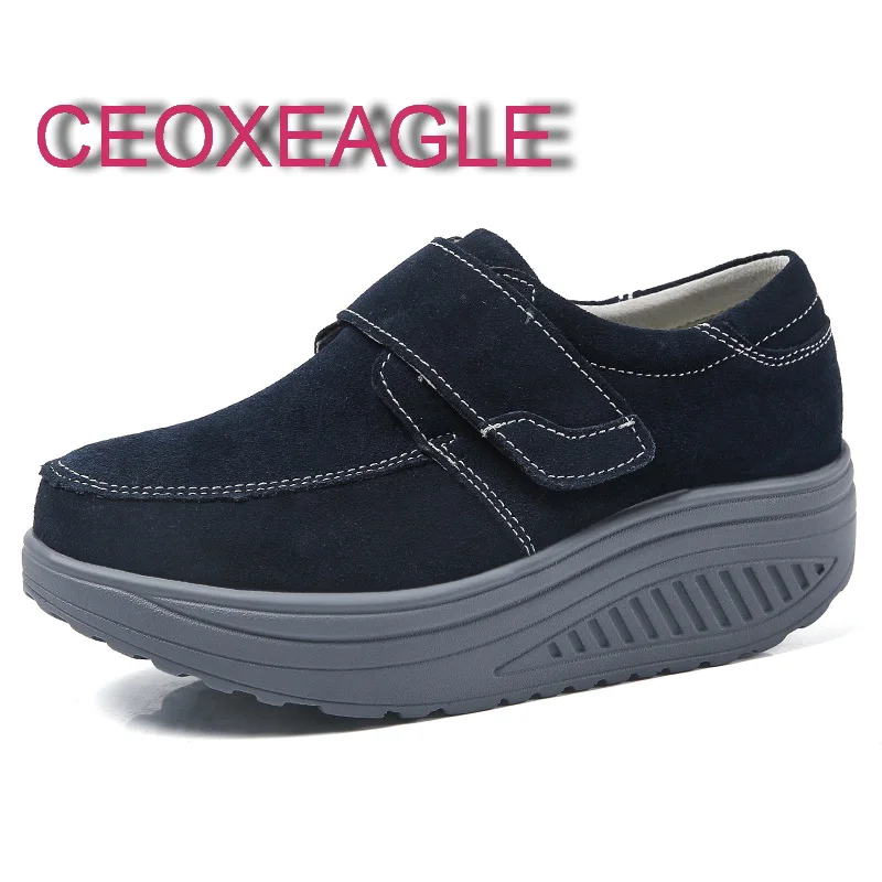 

Men K Negative Heel Casual Shoes Women Orthopedic Upside Down Shoes Male Sport Runing Shoe Couple Thick Sole Rocking Sneakers