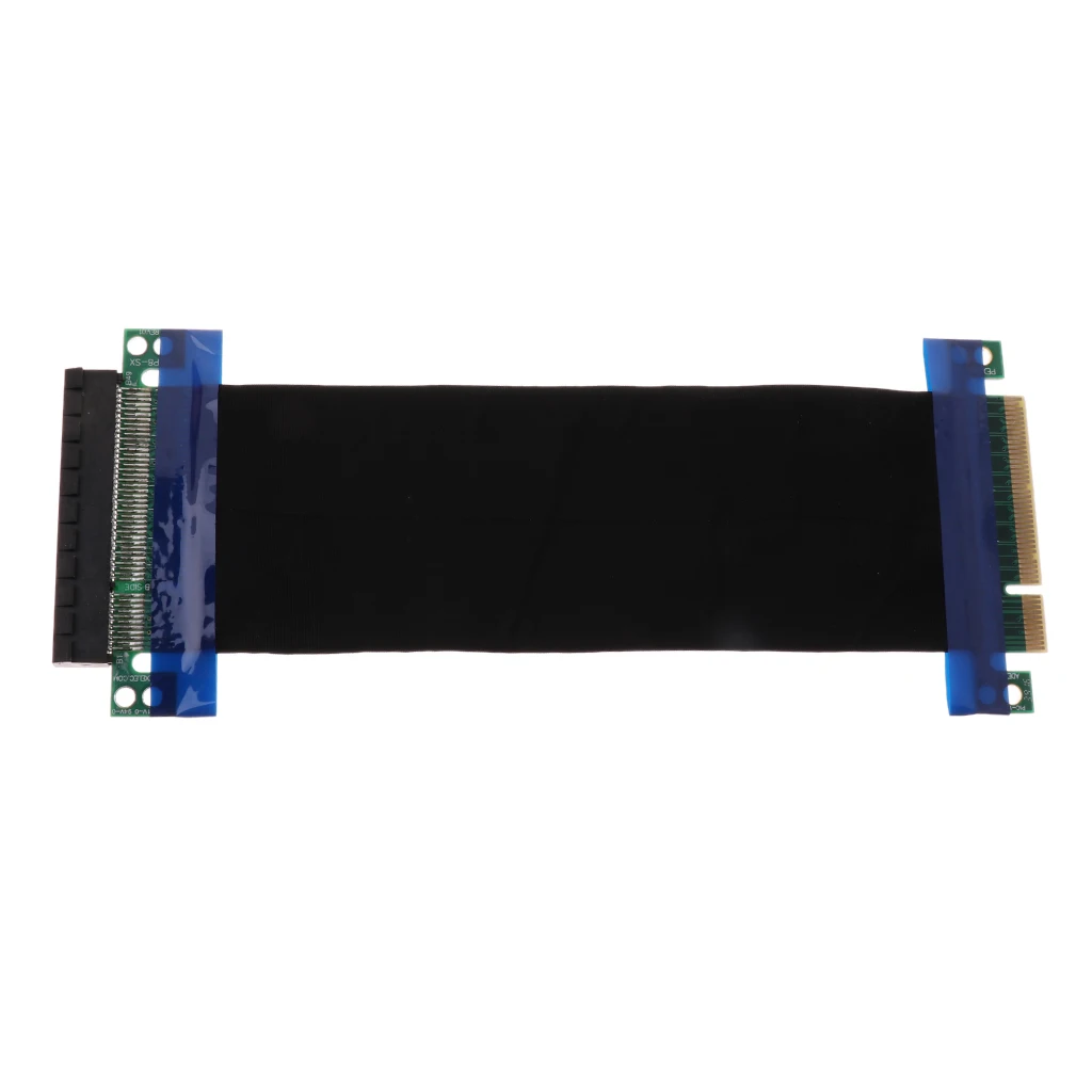 PCI Express PCI-E 8X Slot Riser Card Flex Extension Cable Connector Cable