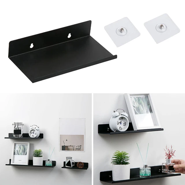 Ledge - Estante flotante moderno decorativo y moderno para pared, adecuado  para dormitorio o sala de estar, cocina, oficina, estantes flotantes de