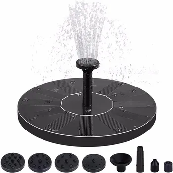 

7V Solar Fountain Watering kit Power Solar Pump Pool Pond Submersible Waterfall Floating Solar Panel Water Fountain For Garden