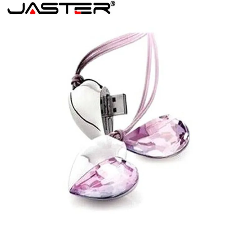 USB флеш накопитель JASTER в виде сердца 4/8/16/32/64 ГБ|u disk|32gb usbheart pendrive |