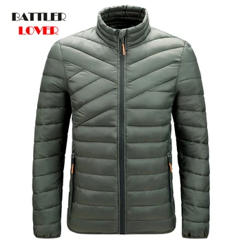 

Winter Down Jackets Coat Men Autumn Warm Outwear Brand Slim Fit Coats for Male Casual Windbreaker High Quality Overcoat Size 4XL