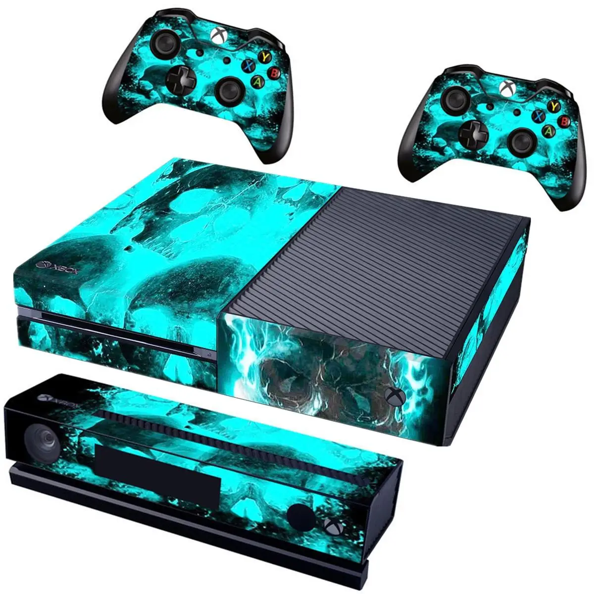 Виниловая наклейка для кожи, Защитная пленка для Xbox One консоли+ 2 контроллера, геймпад, защитный