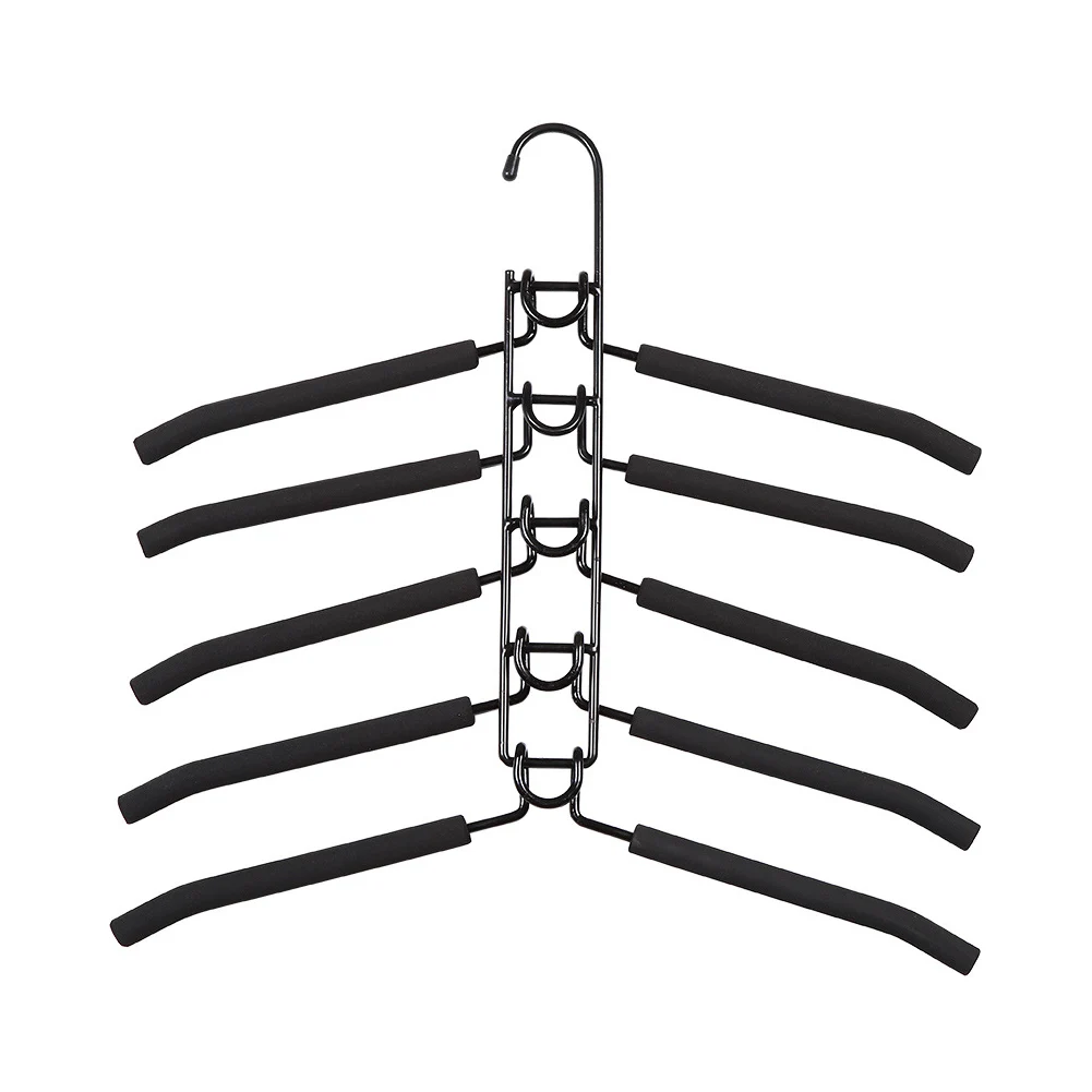 5 в 1 Многослойные вешалки для одежды Экономия пространства несколько Нескользящая вешалка для гардероба UD88