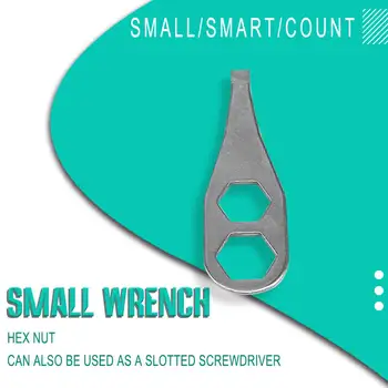 

Fishing Reel Rocker Screw Hex Nut Small Wrench 6-point Nut Wrench Key DIY Reel Tools Suitable for Refitting S/D/A Fishing Reel