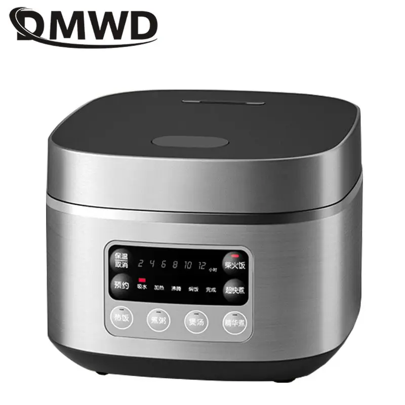 DMWD 2L мультиварка мини Электрический рисоварка 7 меню интеллектуальные суп Райс