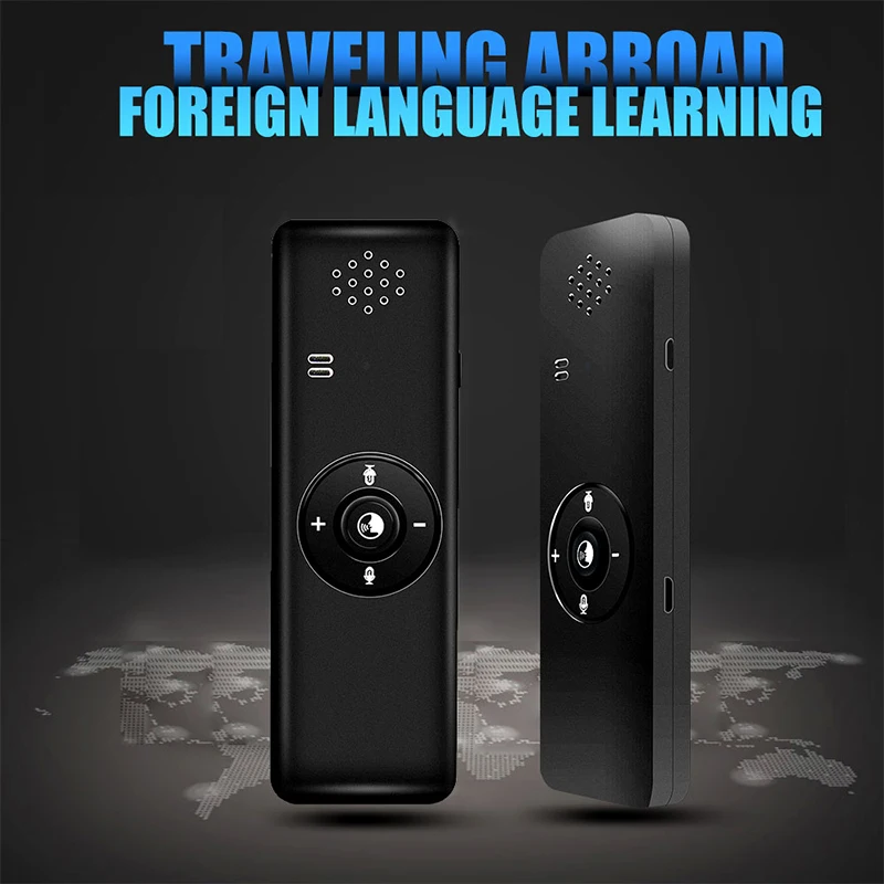 T11 Интеллектуальный переводчик Bluetooth голосовой мгновенный переводчик языка портативный карманный умный обучающий бизнес-переводчик