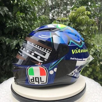 

Blue viavia motorcycle full face helmet summer season safety racing big wing helmet motorbik casque motorbike modulaire capacete