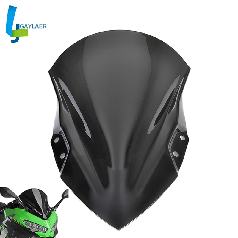 Мотоцикл уличный велосипед лобовое стекло для Kawasaki Ninja 250 400 2018 2019 2020 Высокое
