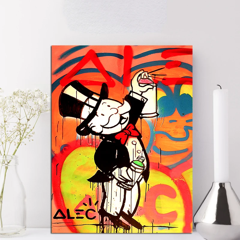 Зонт граффити Alec монополистирующее холст печать картина модульные картины для