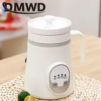 Ceramics Mini Electric Water Kettle Thermal Heating Cup Boiler Soup Health Pot Stew Porridge Noodle Slow Cooker Milk Heater 0.6L 2