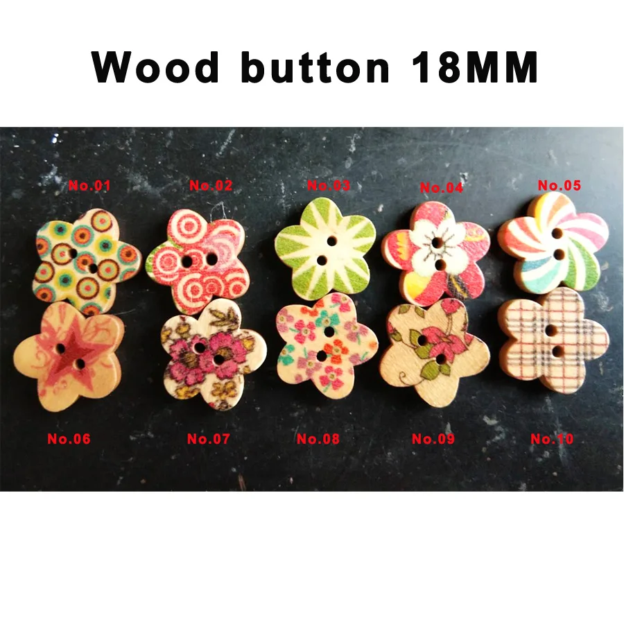 FLOWER BUTTON