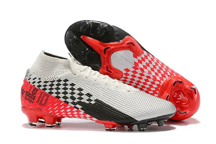 Высокое качество мужские футбольные бутсы Vapors 13 Elite NJR FG уличные футбольные бутсы Neymar футбольные бутсы chuteiras дешевые синие - Color: 11