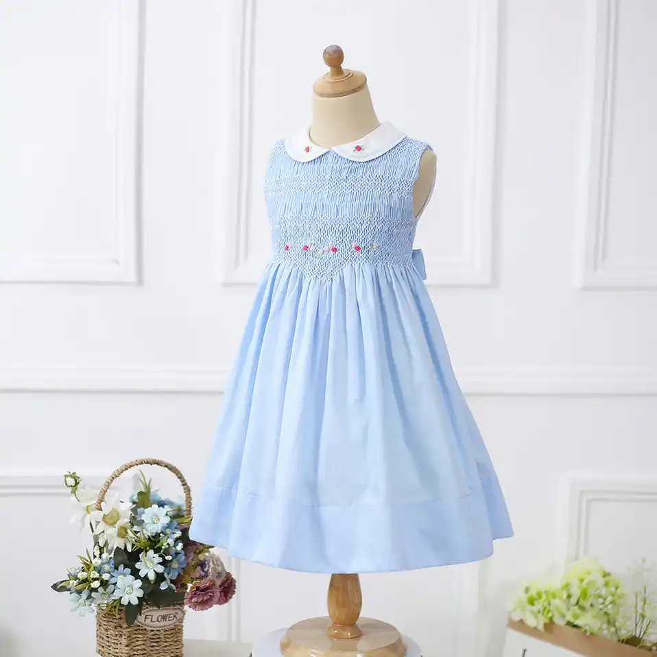 spanish smocked dresses