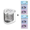 2022 New Automatic pencil sharpener Two-hole Electric Switch Pencil Sharpener Replaceable tool holder School Supplies Stationery ► Photo 1/6