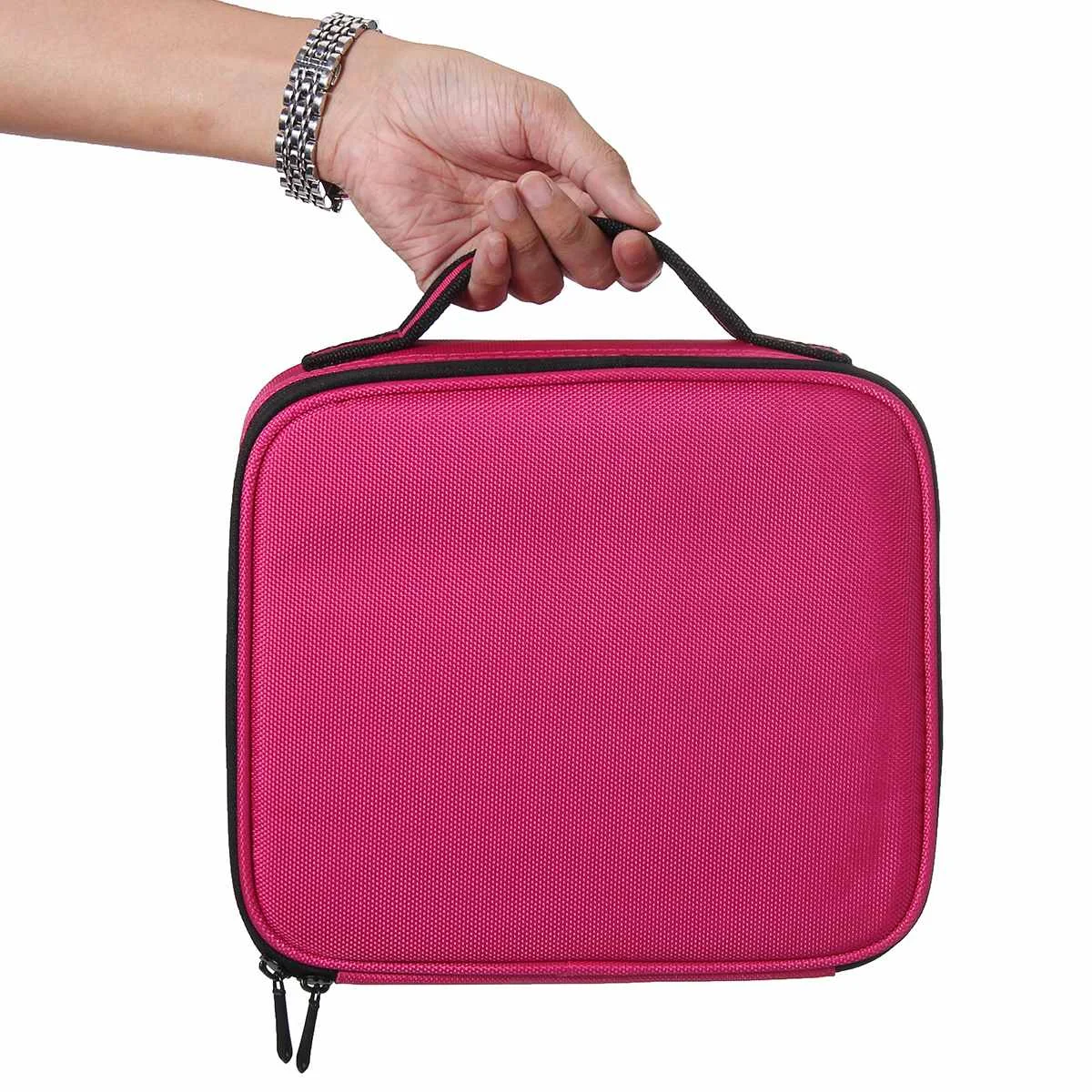 Toiletry Bag Cosmetic Bag Organizer Women Travel Make Up Cases Big Capacity Suitcases Edition Double Storey Makeup Organizer