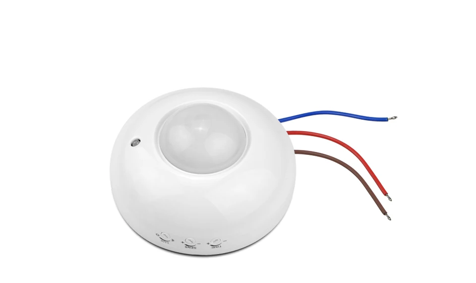 AC 110 V-240 V Высокочувствительный движения PIR Сенсор выключатель света инфракрасный Сенсор потолочный встраиваемый светильник настенный переключатель 360 градусов детектор
