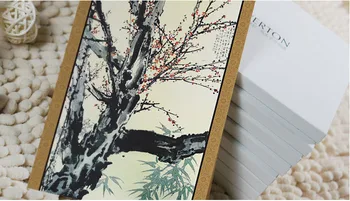 

Animals And Trees Ju Peon Chinese Traditional Paintings 16pcs Delicate Classical Retro Handpainted Postcard Gift Greeting Card