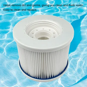 

Inflatable Swimming Pool Cleaner FD2090 Easy Clean Round Purifier Replacement Parts Pet Remove Dirt Hot Tub Filter Spas Strainer