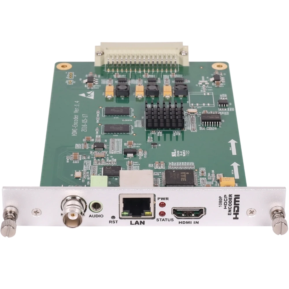 3U стеллаж для выставки товаров MPEG 4 H.264 16 Каналы HDMI + CVBS RCA BNC видео кодировщик HD SD