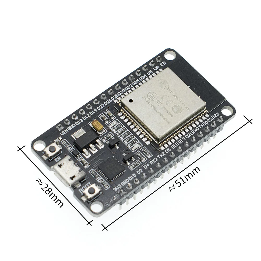 ESP32 ESP-32 ESP32S ESP-32S CP2102 беспроводной WiFi Bluetooth макетная плата Micro USB двухъядерный усилитель мощности фильтрующий модуль - Цвет: ESP32