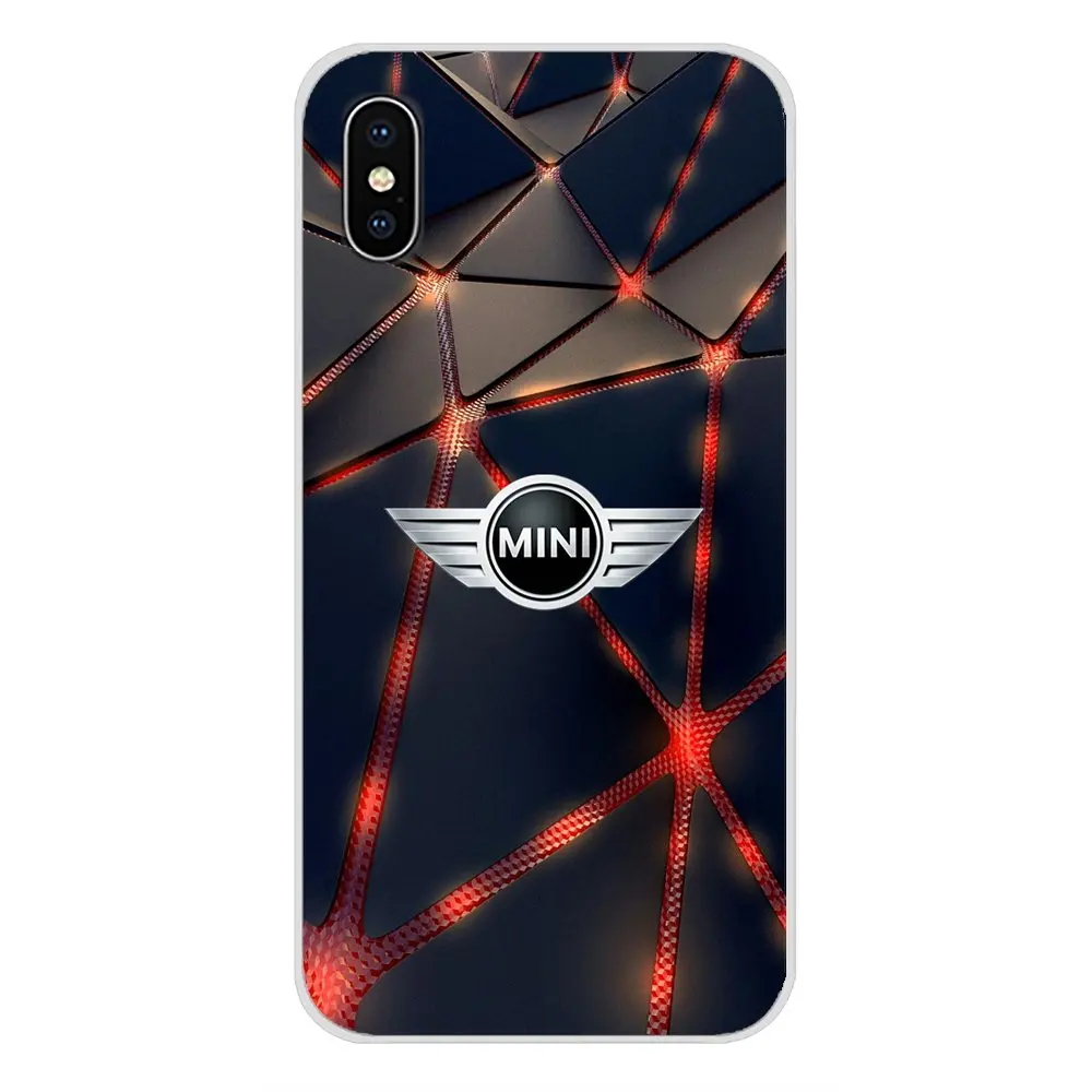images 4 Mini Cooper черный красный Вдохновленный для huawei G7 G8 P7 P8 P9 P10 P20 P30 Lite Mini Pro P Smart Plus чехол для телефона чехлы - Цвет: images 4