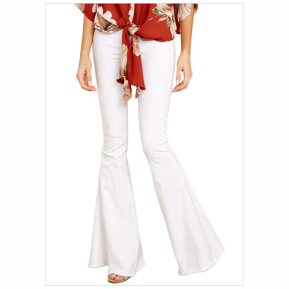 fashion flare trousers