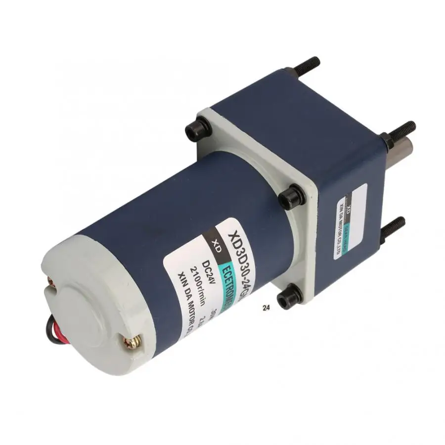 DC24V 30 Вт XD3D30-24GN-21S постоянный магнит постоянного тока редукторный механизм Регулируемая скорость двигателя CW/CCW мотор-редуктор