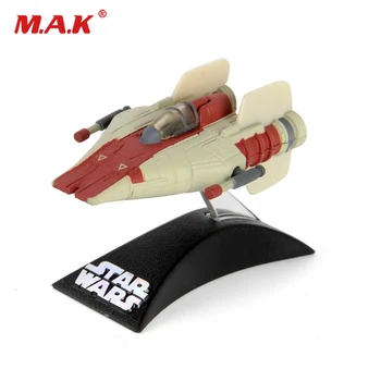

mini STAR WARS TITANIUM Alloy Spaceship A Wing Star fighter Force Awakening Static Model Decoration for Collection boy gift