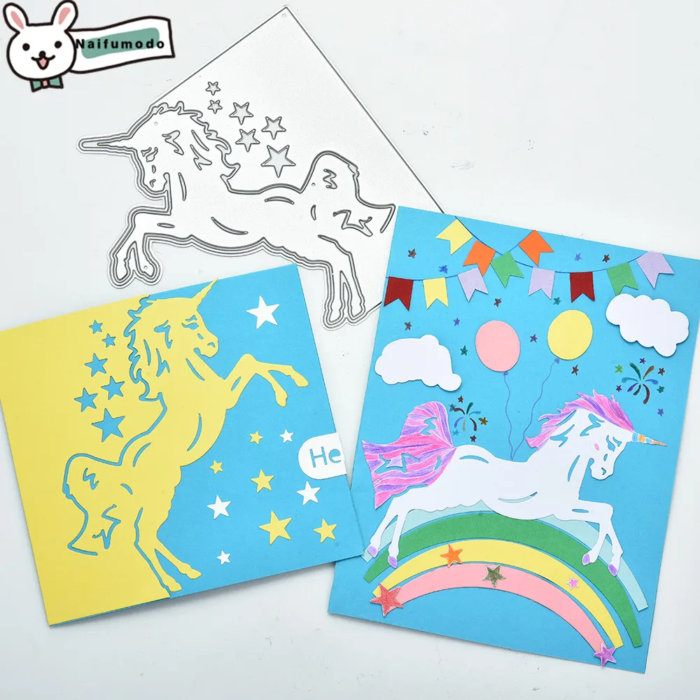 

Naifumodo Bird and Camel Cutting Dies Metal Dies Scrapbooking Album Card Making Embossing Stencil Decor Diecuts Decoration